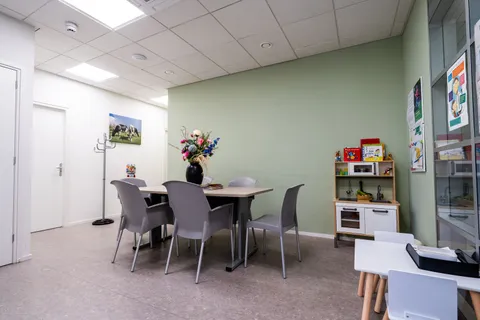 De wachtkamer in Giessenburg