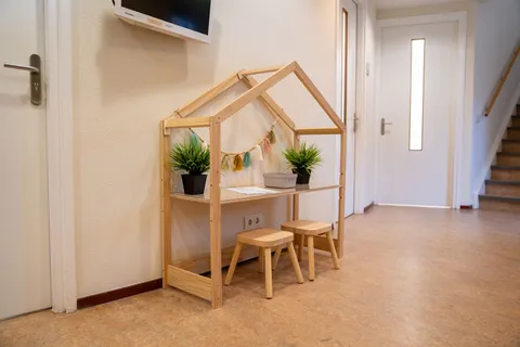 De kinderhoek in de wachtkamer