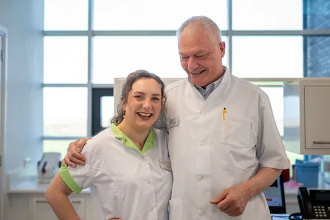Eli van Eck in de praktijk in Hardinxveld-Giessendam
